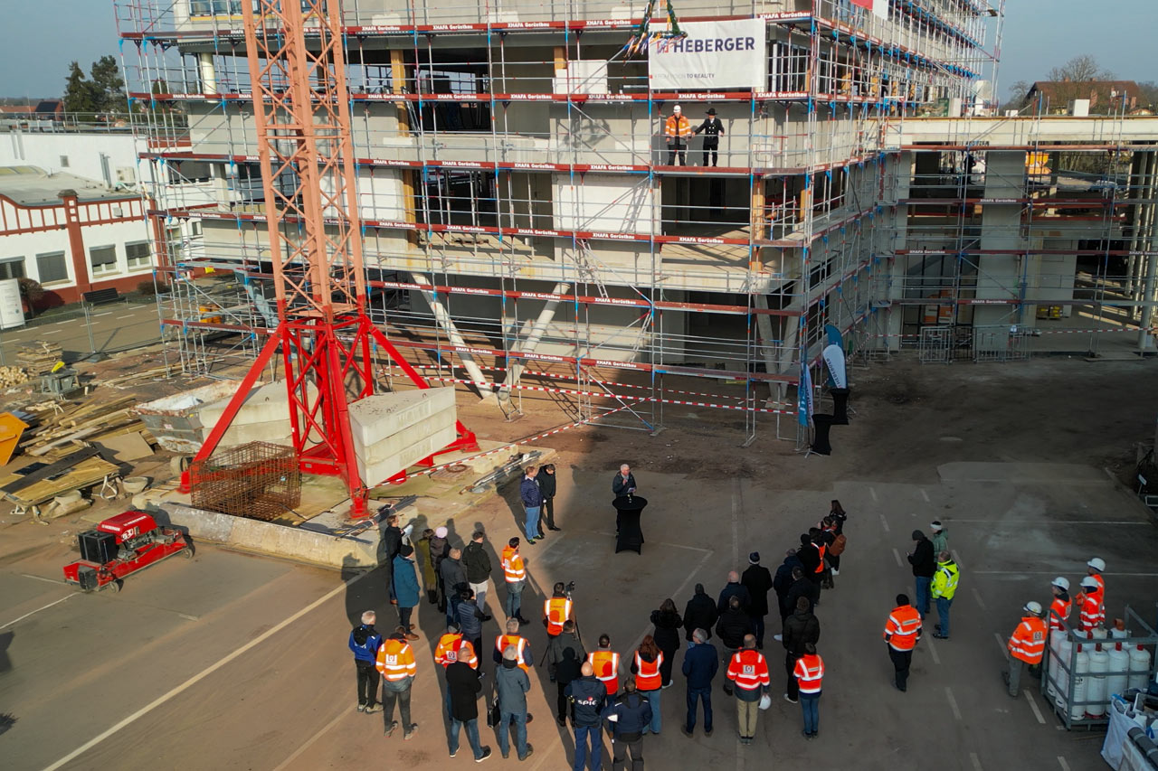 Kardex Inspire Richtfest